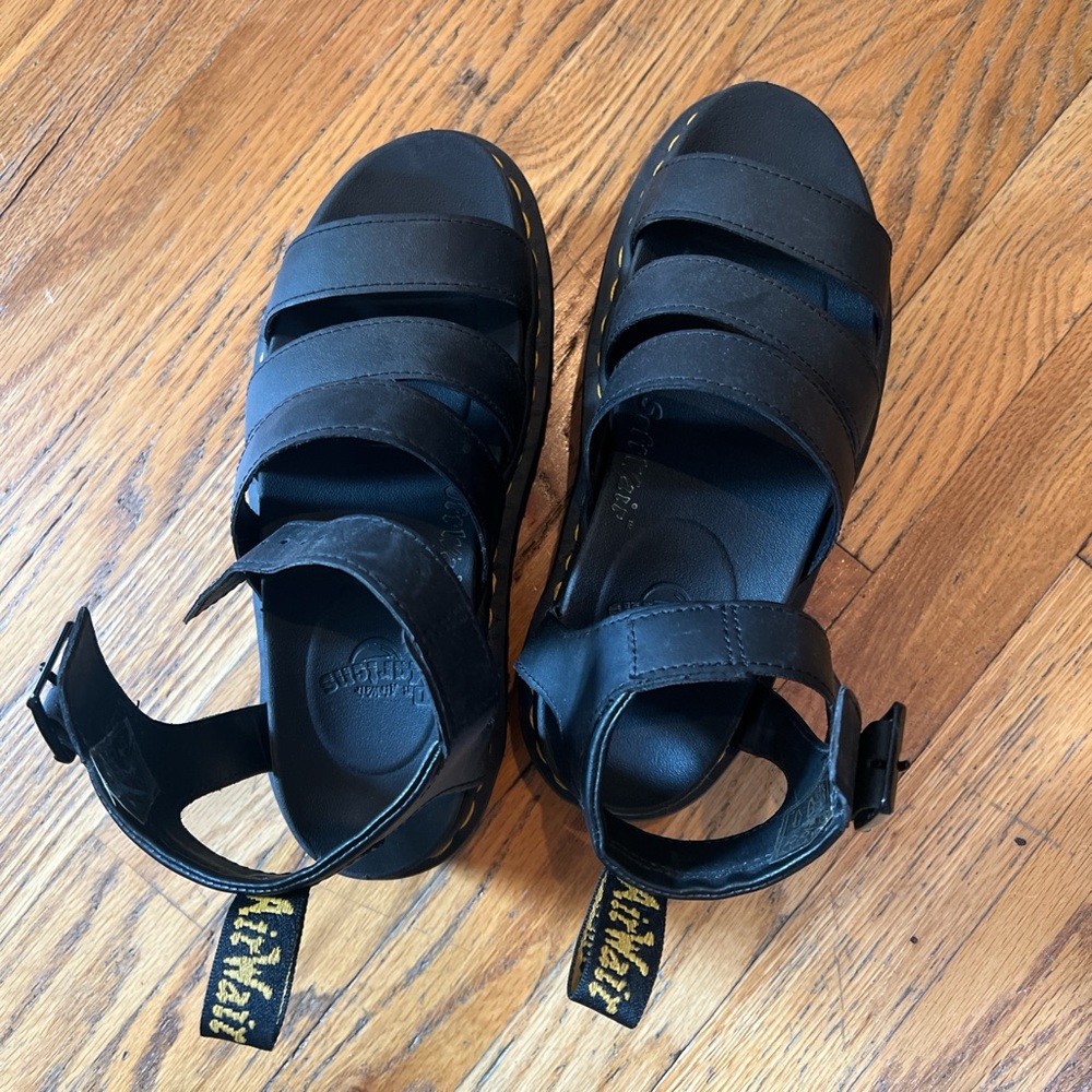 Dr martens platform sandals